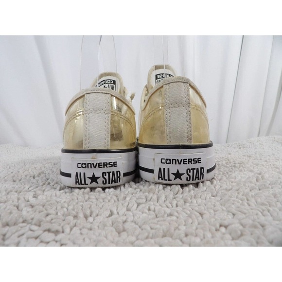 Converse CT All Star 148633C Unisex Adults Clear Lace Up Sneakers Shoes US M6 W8 - Picture 7 of 10